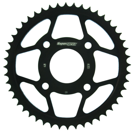 Transmisie  lant - Foaie spate SUPERSPROX Negru 48T, 428