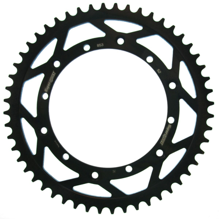 Transmisie  lant - Foaie spate SUPERSPROX Negru 52T, 520