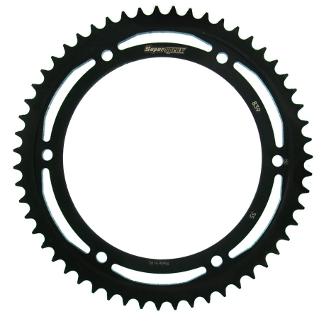 Transmisie  lant - Foaie spate SUPERSPROX Negru 55T, 428
