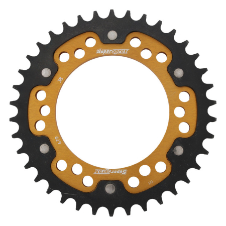 TRANSMISIE - Foaie spate SUPERSPROX STEALTH auriu 38T, 530
