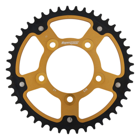 TRANSMISIE - Foaie spate SUPERSPROX STEALTH auriu 45T, 520