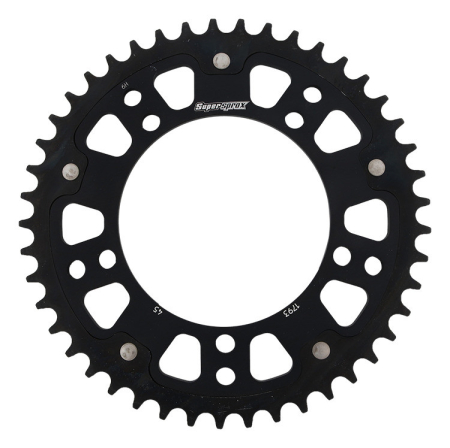 TRANSMISIE - Foaie spate SUPERSPROX STEALTH Negru 45T, 520