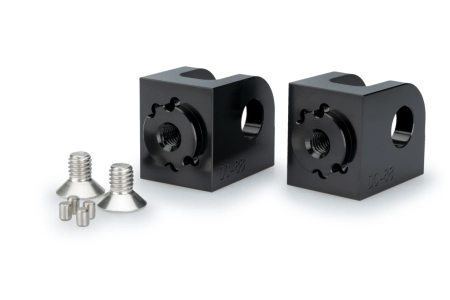 Scarite - Footpeg adapters PUIG ajustabila Negru