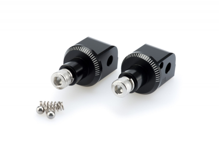 Scarite - Footpeg adapters PUIG Negru