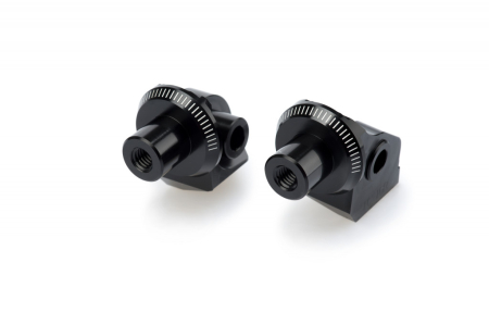 Scarite - Footpeg adapters PUIG Negru