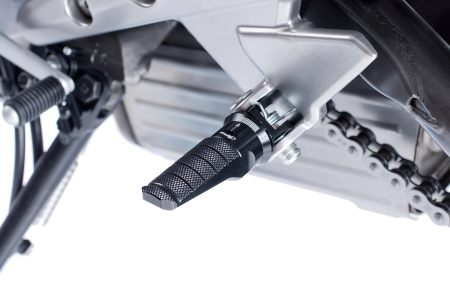 Footpegs without adapters PUIG RACING Negru [1]