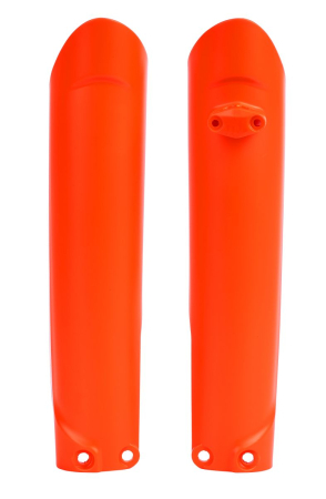 Protectii cadru / motor - Fork guards POLISPORT 8398600005 (pereche) orange KTM 16