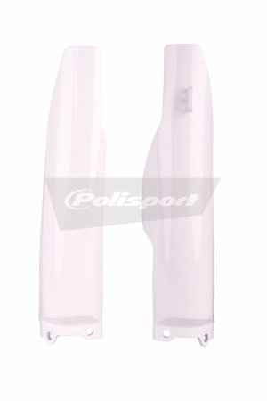 SUSPENSIE CADRU - Fork guards POLISPORT (pereche) Alb