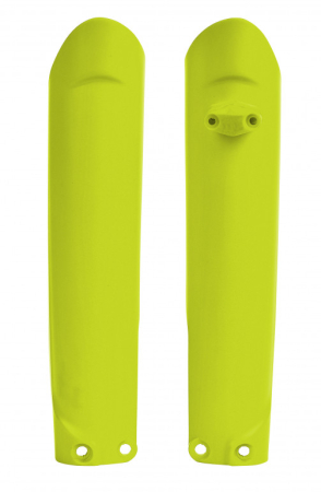 SUSPENSIE CADRU - Fork guards POLISPORT (pereche) Flo yellow
