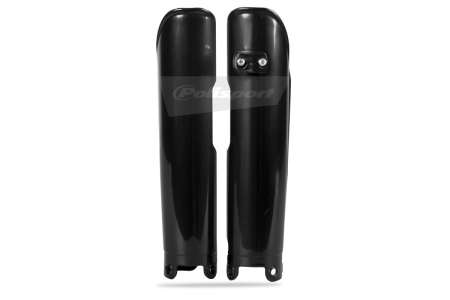 SUSPENSIE CADRU - Fork guards POLISPORT (pereche) Negru