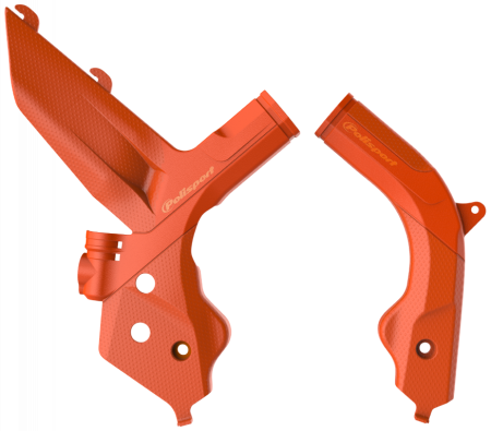 SUSPENSIE CADRU - Frame protector POLISPORT Orange EB