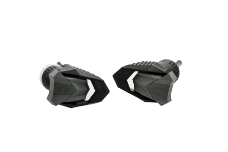 Protectii cadru PUIG - Frame sliders PUIG R19 21990N black with grey rubber
