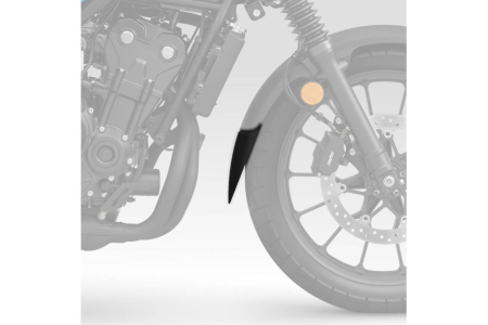SUSPENSIE CADRU - Front fender extension PUIG Negru