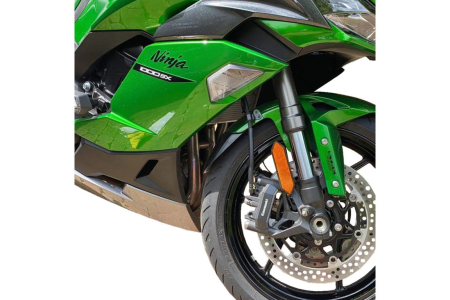 Front fender extension PUIG Negru [2]