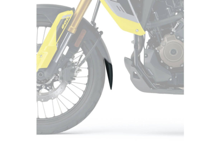 SUSPENSIE CADRU - Front fender extension PUIG Negru