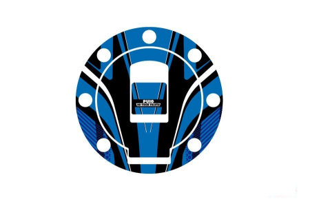 SUSPENSIE CADRU - Fuel cap cover PUIG RADIKAL Albastru