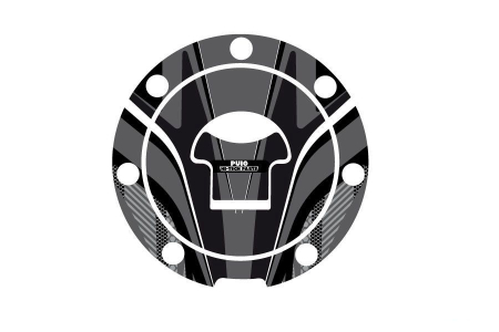 Abtibilde - Fuel cap cover PUIG RADIKAL gri