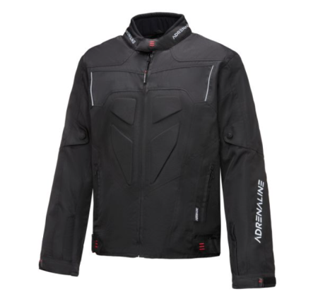 Geci - Geaca moto ADRENALINE HERCULES PPE culoare negru