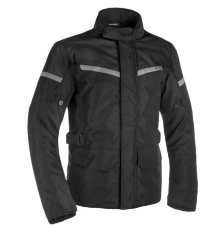 Geci - Geacă moto de vara Oxford Spartan Long negru