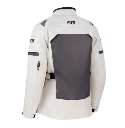 Geaca moto textila de dama SM Racewear Mesh 2.0 Lady - Vara - Ventilata si Impermeabila - Protectii CE - Negru [4]