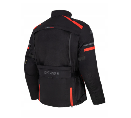 Geaca moto textila SM Racewear Defender - Barbati - Impermeabila si Ventilata - Protectii CE - Negru [6]