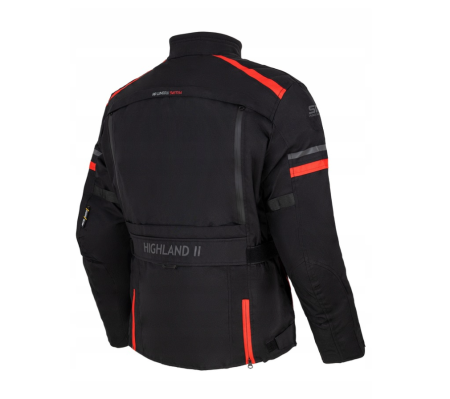 Geaca moto textila SM Racewear Defender - Barbati - Impermeabila si Ventilata - Protectii CE - Negru [7]