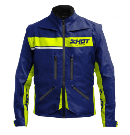 ECHIPAMENTE - Geaca SHOT CONTACT ASSAULT 2.0 blue / neon yellow L