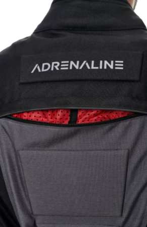 Geaca textil touring Adrenaline Pyramide 2.0 fluorescent/galben/gri/negru [3]