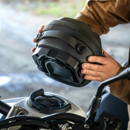 Geanta de rezervor (tank bag) SHAD E03CL PRO X0SE03CLP for click system With LOCK and Key [8]