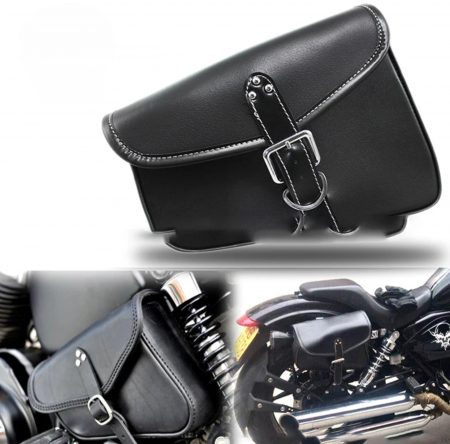 Geanta laterala moto chopper custom cruiser motocicleta cob [6]
