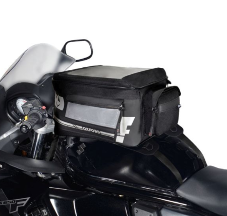 Geanta pentru rezervor Oxford S18 Tank Bag 18l negru/gri [1]