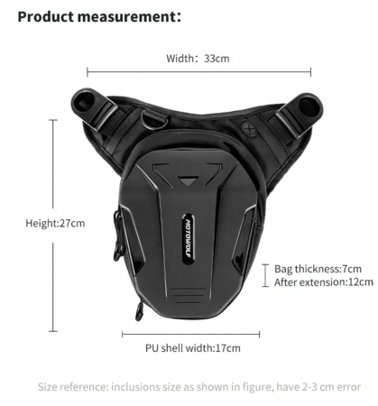 Geanta picior Motowolf moto [7]