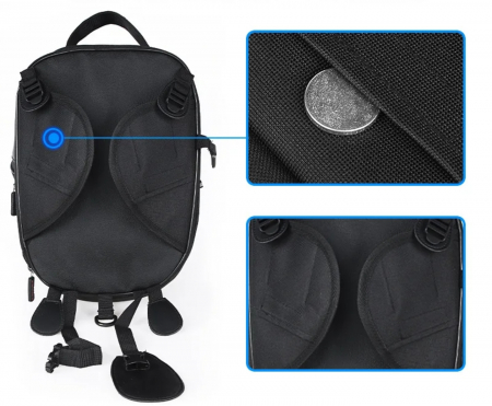 Geanta rezervor Komine 12L moto tankbag magneți  motocicleta [2]