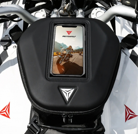 Geanta rezervor Motowolf tankbag moto [3]