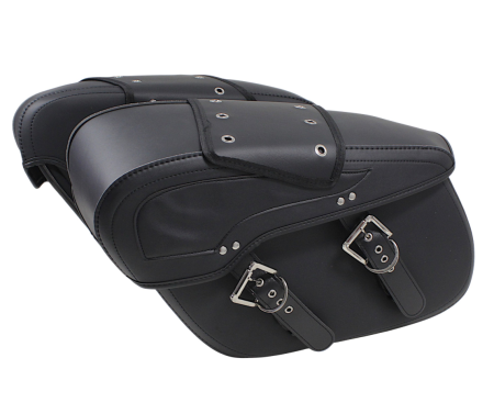 Genti & Bagaje - Genti laterale moto coburi cruiser chopper  motocicleta piele eco