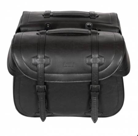Genti laterale moto Louis 2x27L coburi piele chopper cruiser [3]