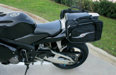 Genti laterale moto T-Maxter side bags extensibile 16/24+16/24L [2]