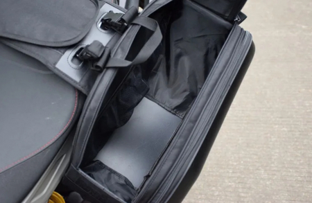 Genti laterale moto textil coburi extensibile geanta bagaj [6]