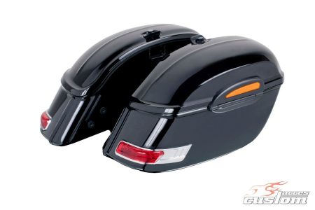 Genti & Bagaje - Genti rigide CUSTOMACCES TOURING Negru pereche