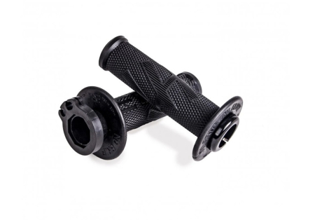 SUSPENSIE CADRU - Grips MX Lock-on ODI EMIG PRO MX V2 Blackout-black / Black
