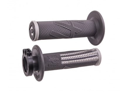 SUSPENSIE CADRU - Grips MX Lock-on ODI EMIG PRO MX V2 Graphite / Grey