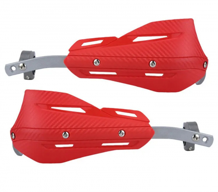 Handguard protecții maini moto cross enduro atv aluminiu carbon [6]