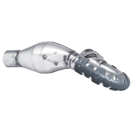 SUSPENSIE CADRU - Head pipe guard POLISPORT ARMADILLO (long version) nardo grey