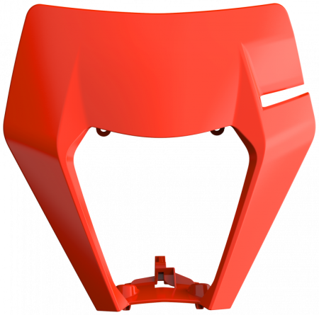 Carena + far - Headlight Mask POLISPORT orange ktm16