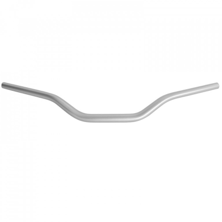 SUSPENSIE CADRU - Homologated handlebars ACCOSSATO argintiu (diameter 28,5mm, length 850mm)