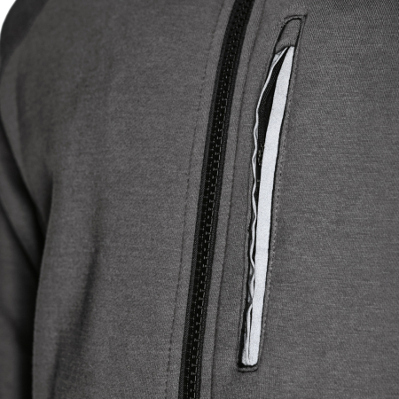 Hoodie GMS ARAS ZIP gri 2XL [4]