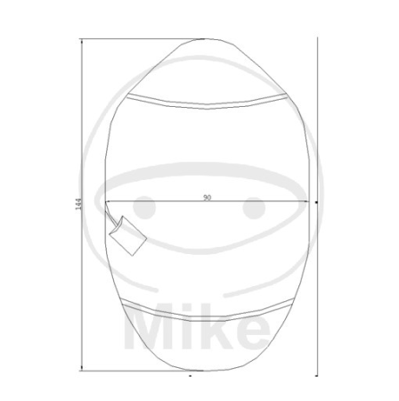 Husa de sa impermeabila JMS maxiscuter 90X144cm [1]