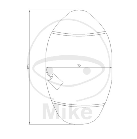 Husa de sa impermeabila JMS scuter 70X120cm [1]