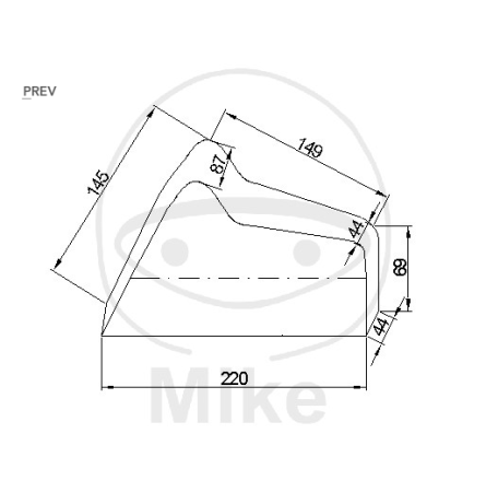 Husa moto JMP albastru/argintiu [1]