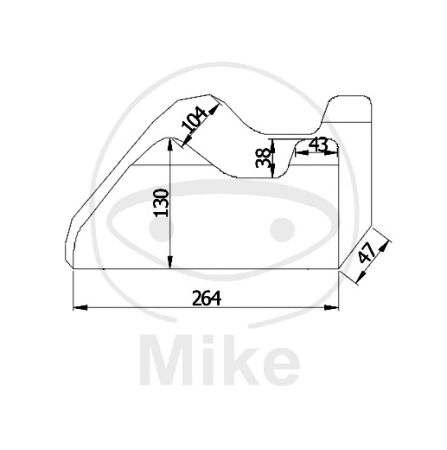 Husa moto JMP albastru/argintiu [1]
